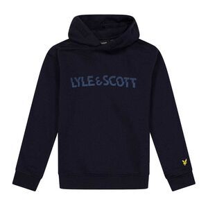 Lyle & Scott Childrens/Kids Logo Hoodie / Dark Navy
